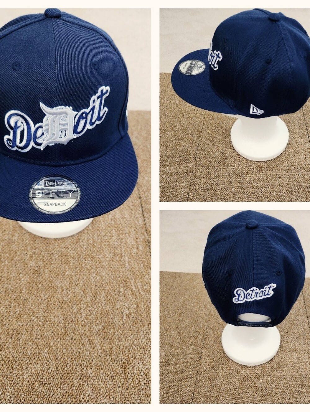 DETROIT TIGERS MLB BASEBALL SNAPBACK HAT.